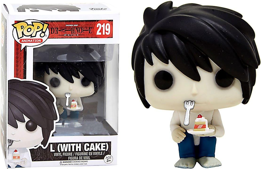 Funko POP Vinyl - Death Note - L With Cake