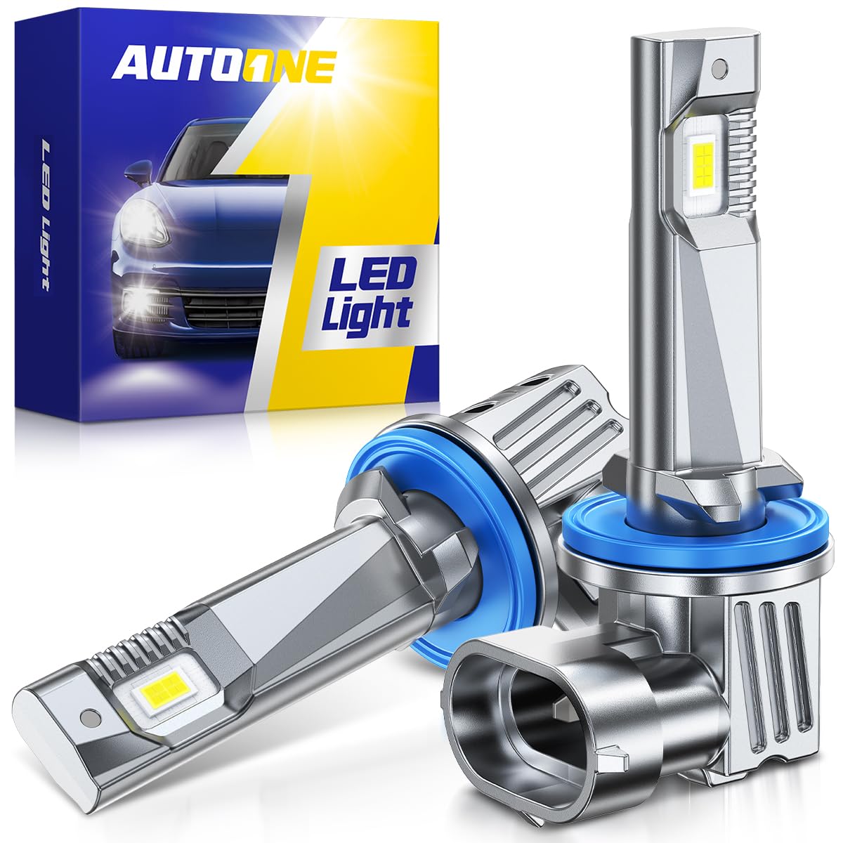 AUTOONE 881 Led Bulbs, 700% Brighter 881 889 898 886 896 894 Fog Bulbs