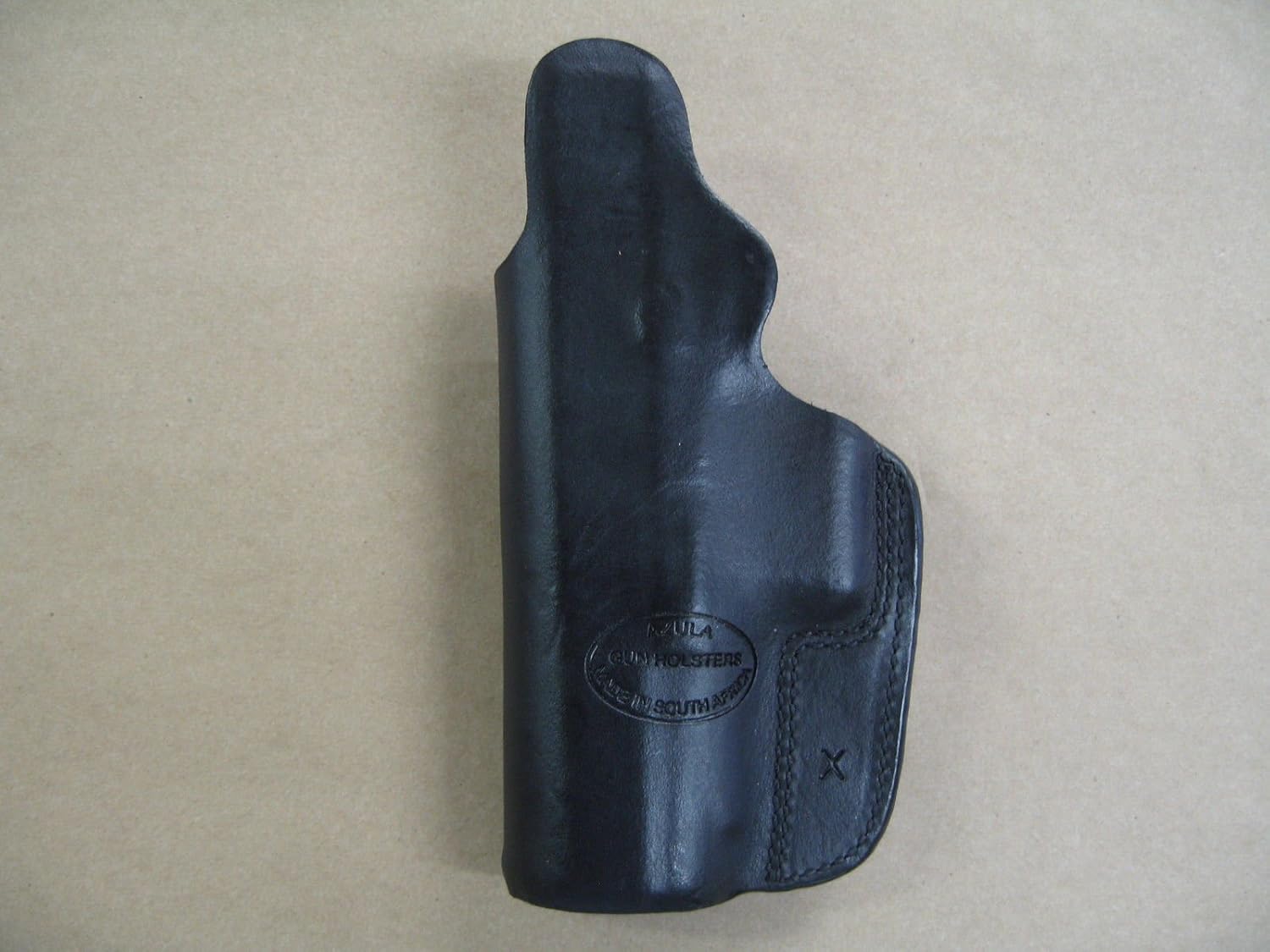 Azula IWB Leather in Waistband Concealed Carry Holster for Ruger P85, P89, P95, P93, P94, P90, P345 Black RH