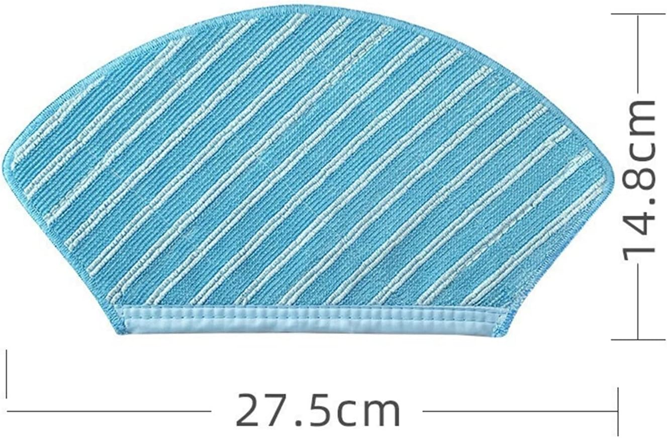 Mop pad (rag) with dimensions: 27.5cm width and 14.8cm height.