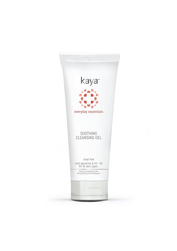 Kaya Clinic Soothing Cleansing Gel, Soap free & gentle face wash with Niacinamide for daily use, all skin types 50 ml at Rs. 95