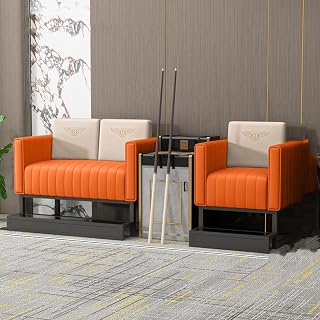 Billiard Viewing Sofa Chairs with Cup Holder Spectator Seating