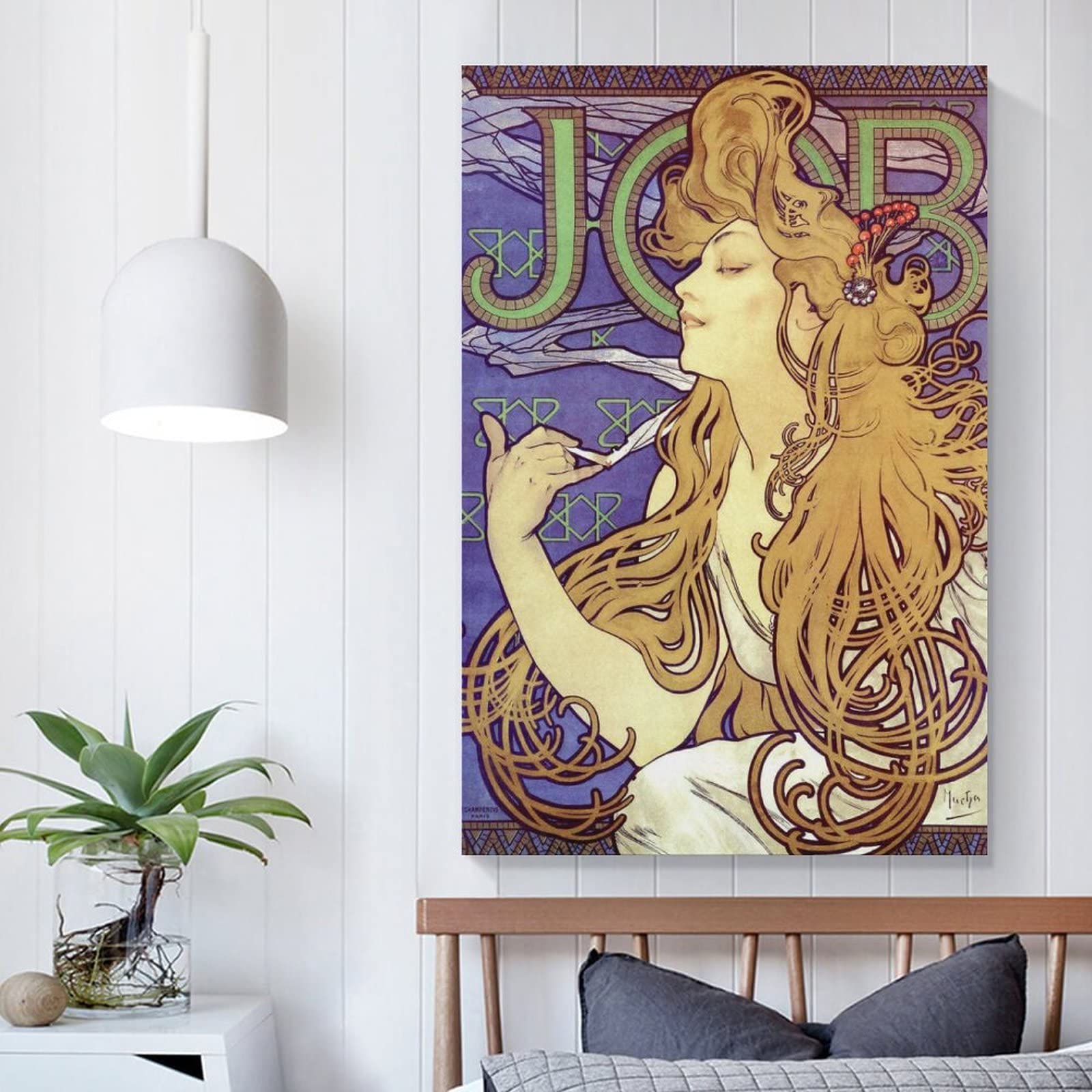 Amazon.co.jp: Alphonse Muchaアルフォンス・ミュシャ画家の作品「JOB 