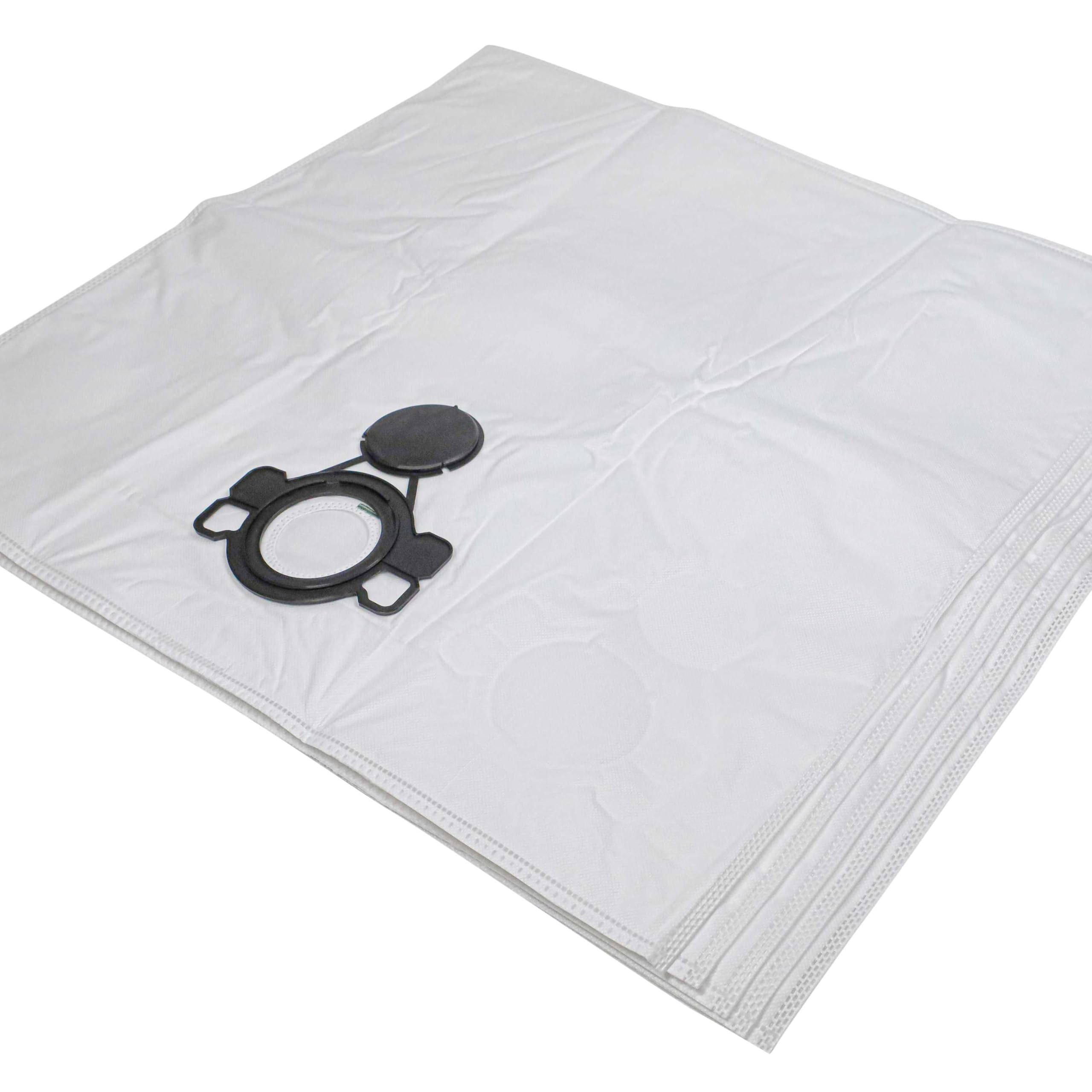 vhbw 50 x worek do odkurzacza kompatybilny z odkurzaczem Nilfisk Attix 50-01 PC, 5, 40-21 PC Inox, 40/50, 40-01 PC INOX EU – 36 cm x 26 cm, biały