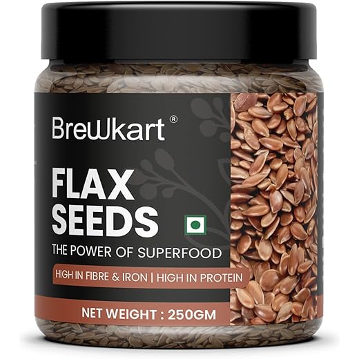 Brewkart Flax Seeds 250 gm