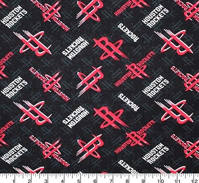 Houston Rockets NBA Basketball by Camelot Fabrics 44