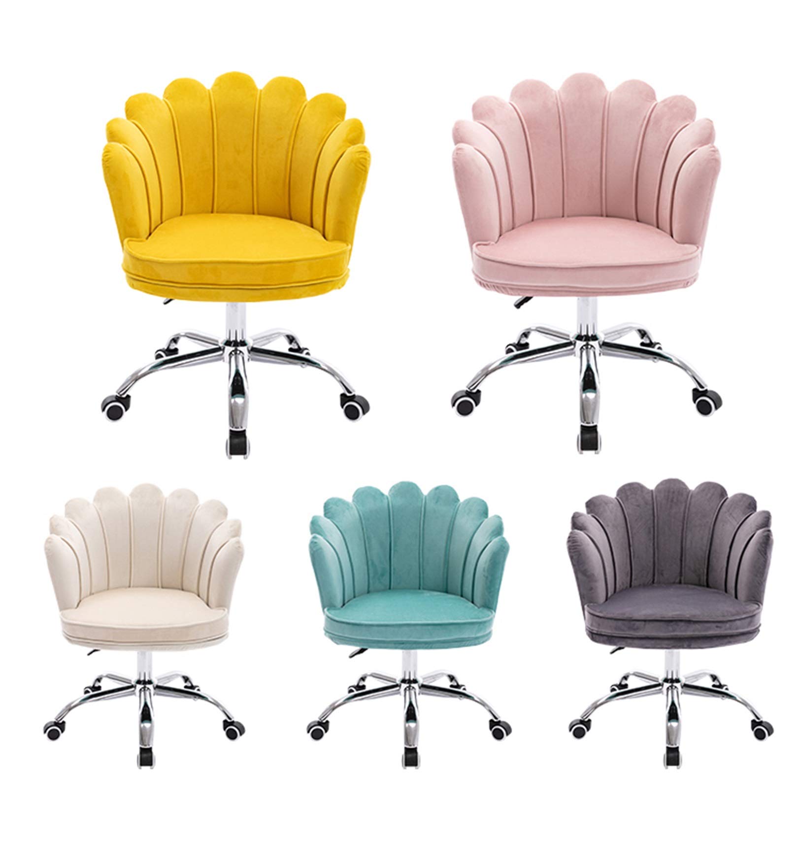 Amazon.co.jp: オフィスチェア、ベルベットオフィスデスクチェア