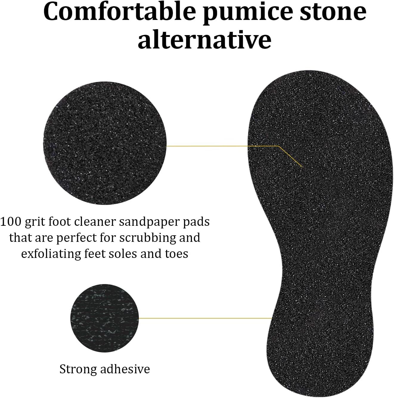 Floor Pumice Stone for Shower - 2 Pack gallery 2