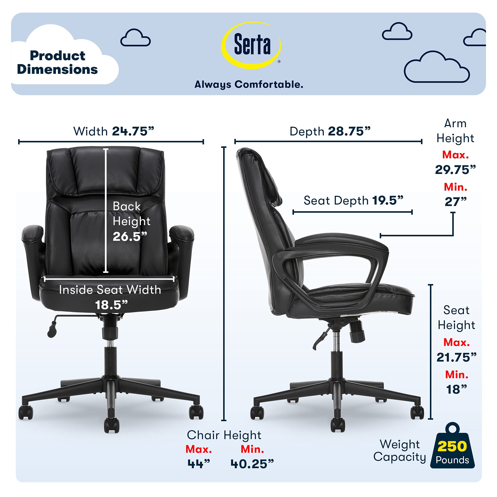 serta ergonomic