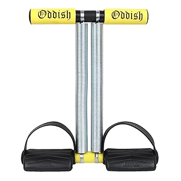ODDISH way to fitness Tummy Trimmer for Men & Women - Ab Exercise Equipement, Abdominal Workout for Home & Gym Use - Stomach, Abs, Belly Exercise (14-INCH_YELLOW)