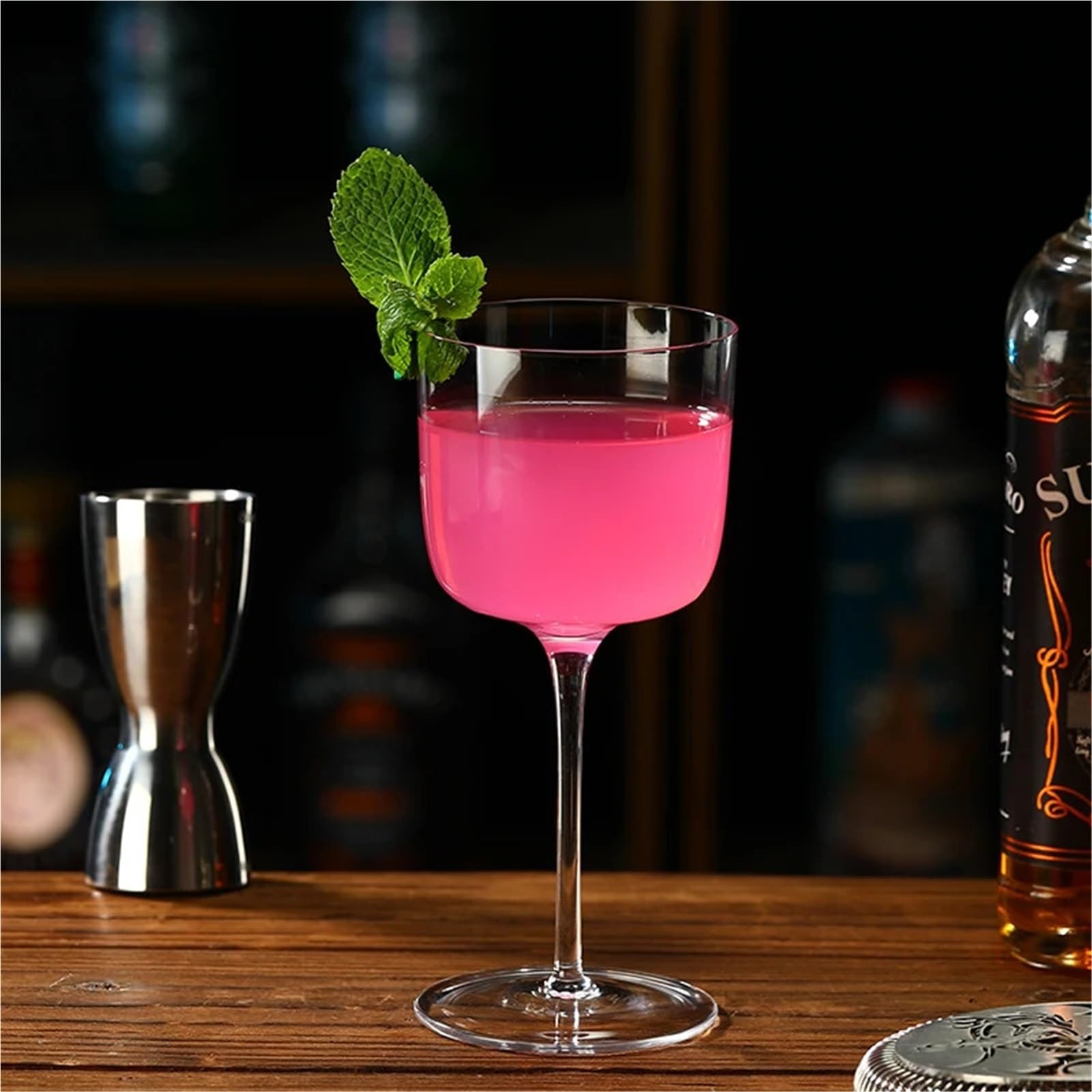 4 vasos de cóctel, 185 ml para Bodas, Navidad, Fiestas