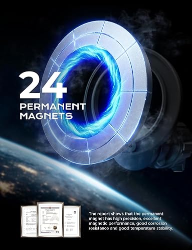 Miniatura 9 de LISEN Paquete de 2 soportes MagSafe, soporte magnético para teléfono para automóvil 24 súper imanes, soporte de teléfono para ventilación de