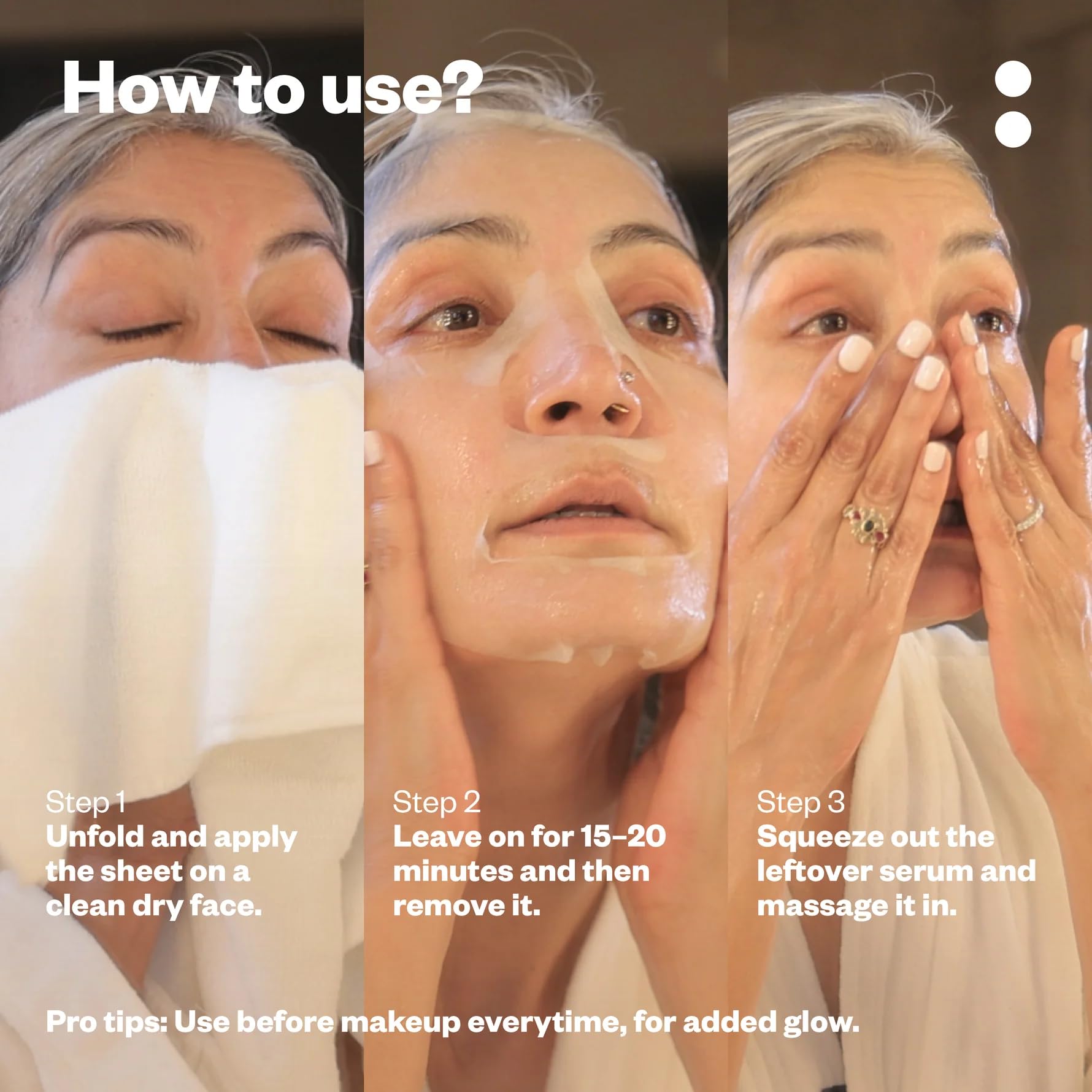 Justhuman Peace Mask, Made in Korea, Neurocosmetic Restorative Sheet Mask for Calming, Hydrating & Brightening Skin | Glutathione + Niacinamide + Centella | Vegan & Cruelty-Free | Pack of 8 2