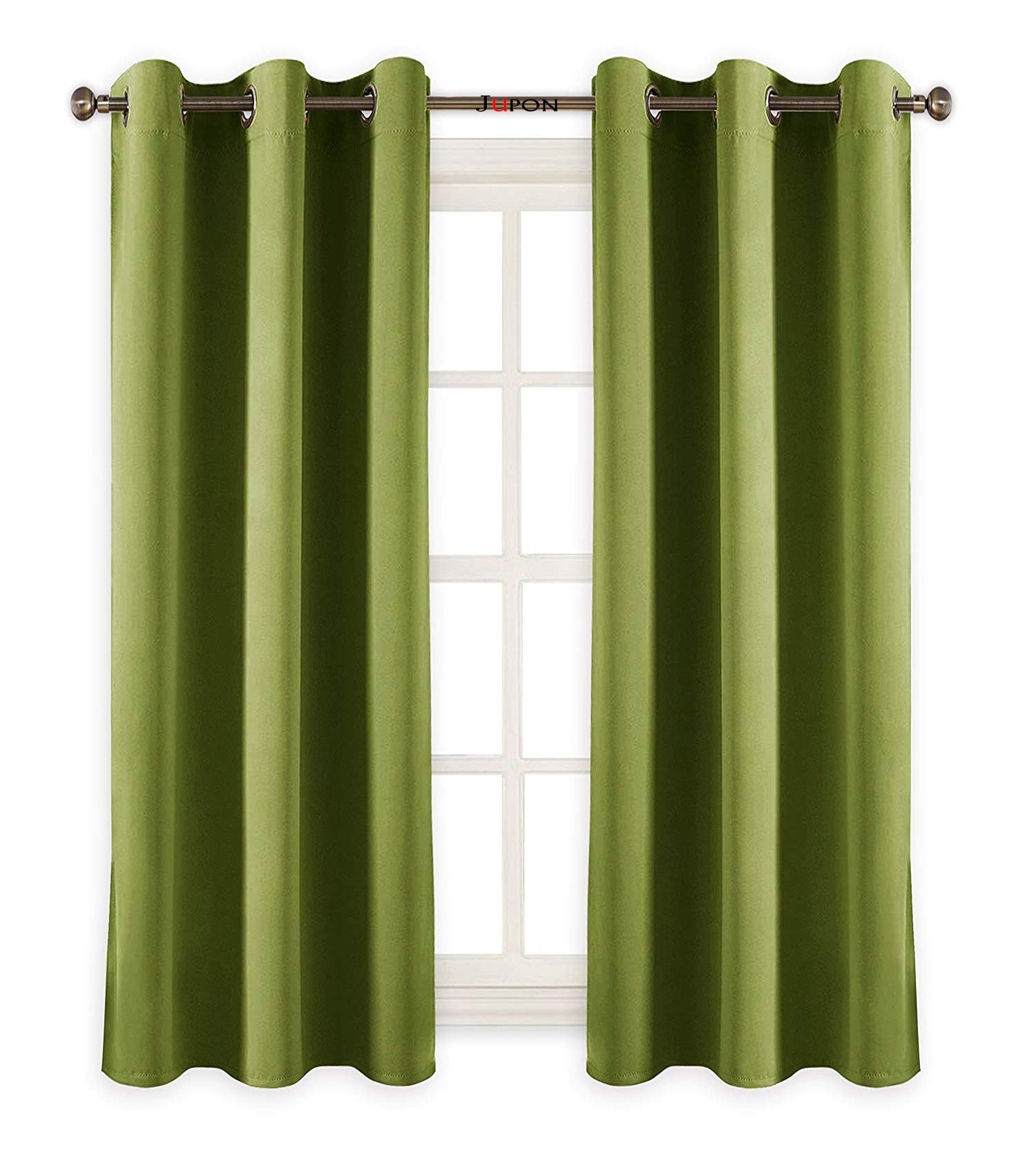 Blackout Silk Curtains - Bedroom Set (2 Panels) -15 Blackout Silk Curtains - Bedroom Set (2 Panels) -15