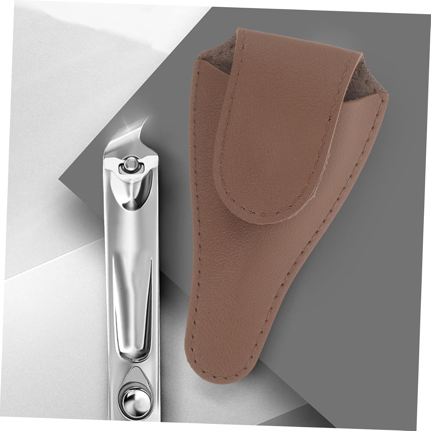 Cuticle Nipper Protector PU Cover Decorative Nail Scissors Cap for Manicure and Pedicure Fits Standard Cuticle Tools