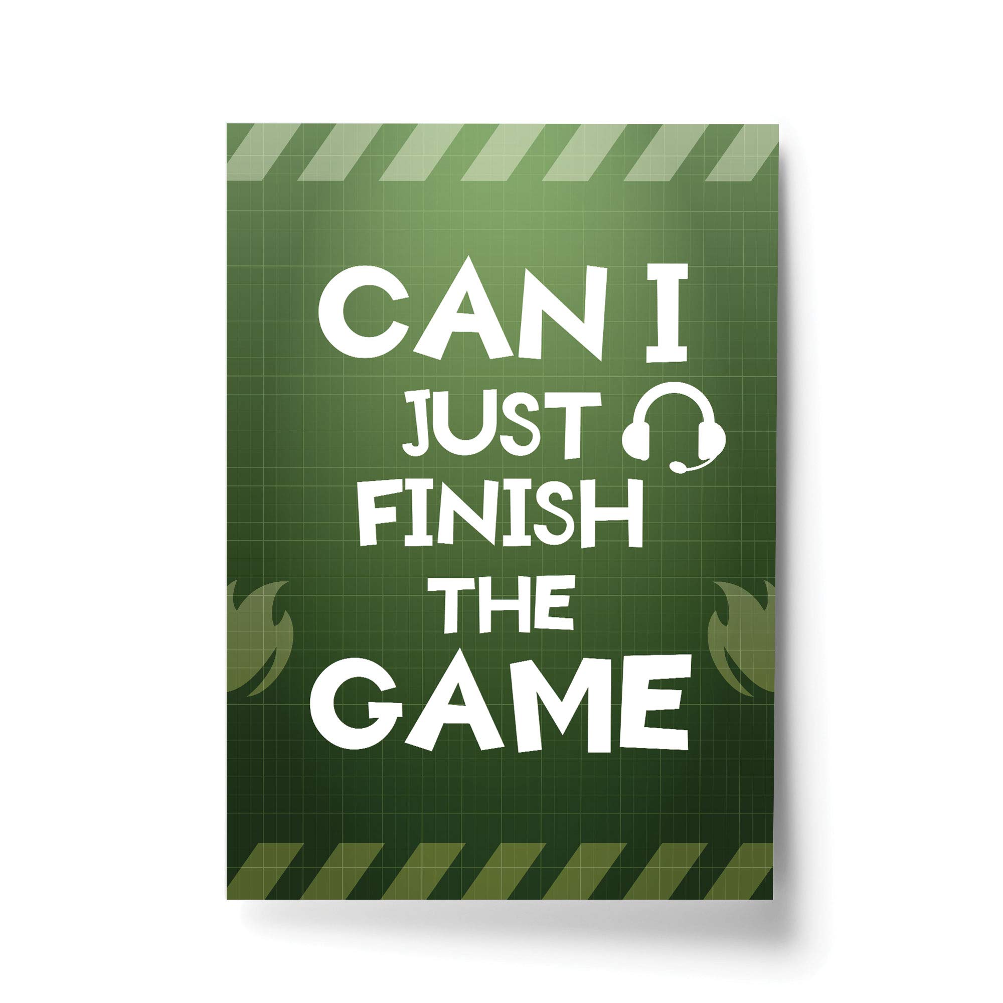 Gamer Gift Funny Print For Boys Bedroom Games Room Man Cave Gaming Sign For Brother Son