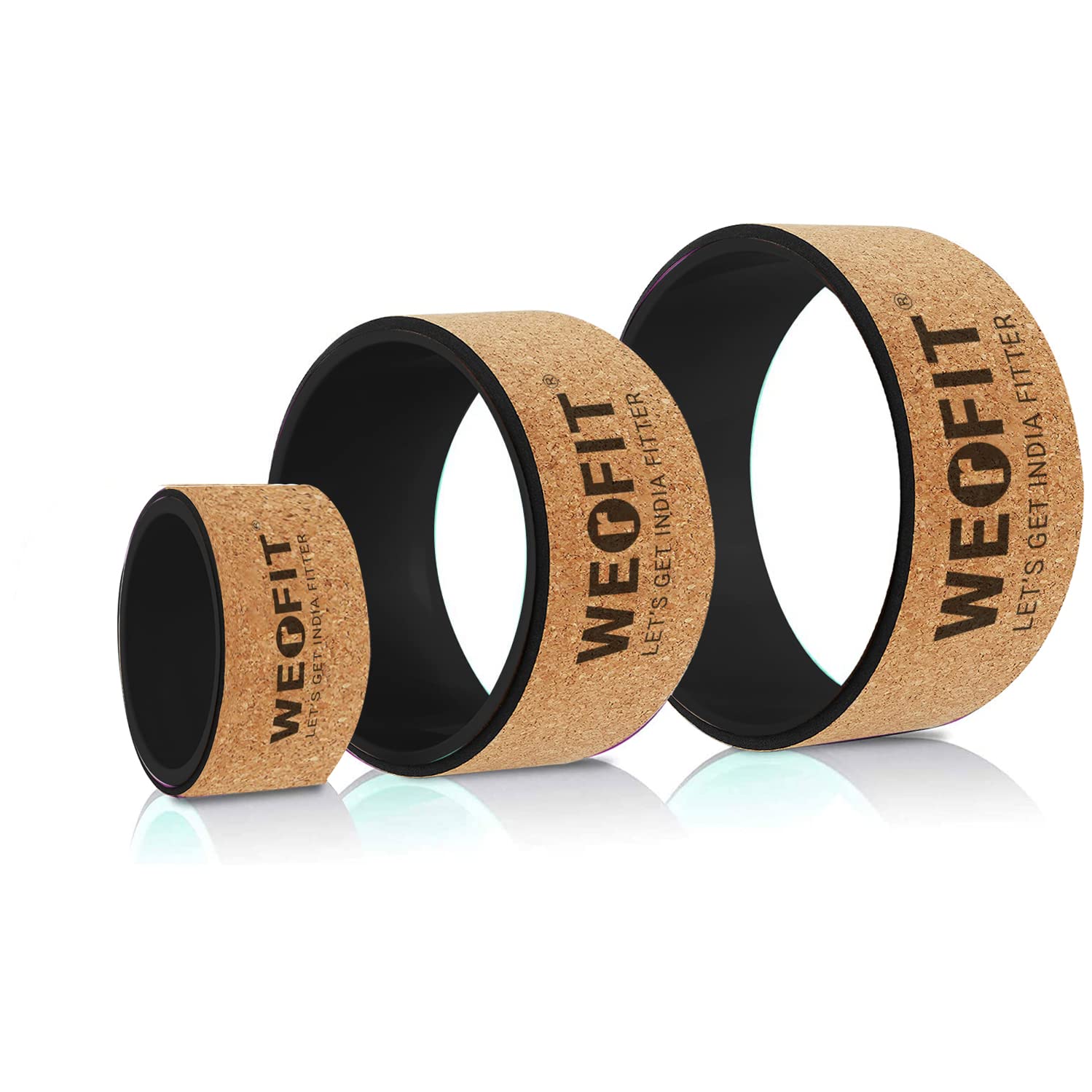 WERFIT TPE Yoga Wheel, Strongest & Most Comfortable Wheel for Deep Tissue Massage, Perfect Accessory for Back Pain Relief Stretching, 13 X 5 Inches (Cork Brown) (B0BL6X6TS3) Amazon Price History, Amazon Price Tracker