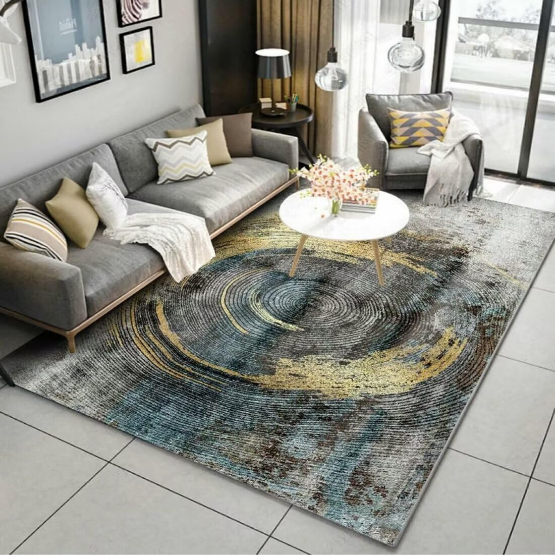Tapis jeu anti-froid fini le sol glacé dans votre salon 130X190