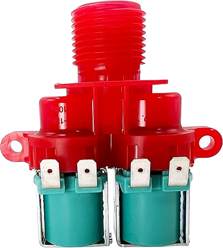 Miniatura 3 de Paquete de válvula de entrada de agua de lavadora para Whirlpool WTW5500BW0 WTW5500XL0 WTW5500XL1 WTW5500XL2 WTW5500XW0 WTW5500XW1 WTW5500XW2