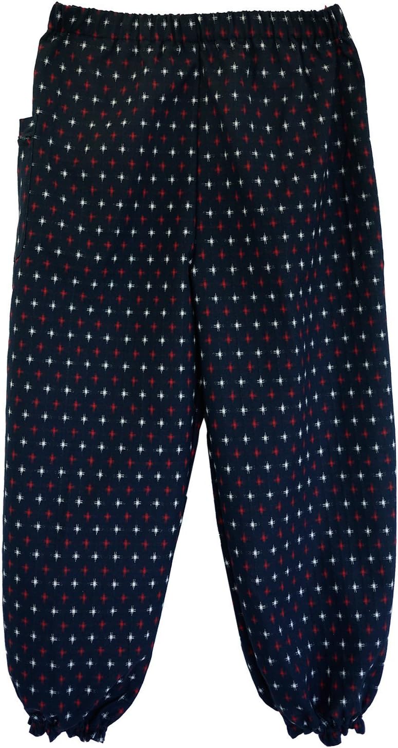 Monpe Women's work loose fit pants made in Kurume Japan Ladys size