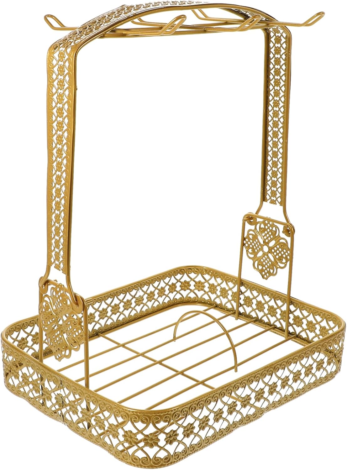 SHOWERORO Coffee Mug Rack Sturdy Coffee Cup Holder with Special Design for Countertop Stylish Organizer for Kitchen Restaurants and Home Decor Holds Up to Cups