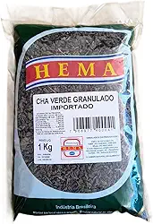 Cha Verde Granulado Importado - 1 Kg - Hema