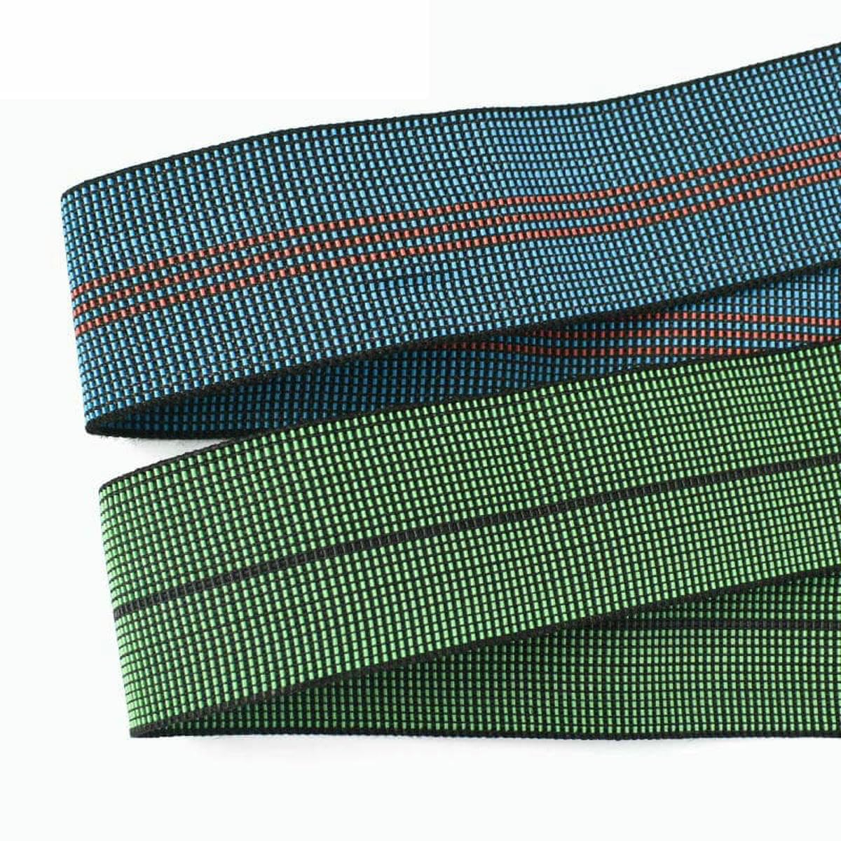 Banda elástica de 5/10/20 m, 5 cm de ancho, para muebles, sillas, sofás, respaldos, material de bricolaje, accesorios de repuesto, negro y B, 3, 50 mm, 20 metros