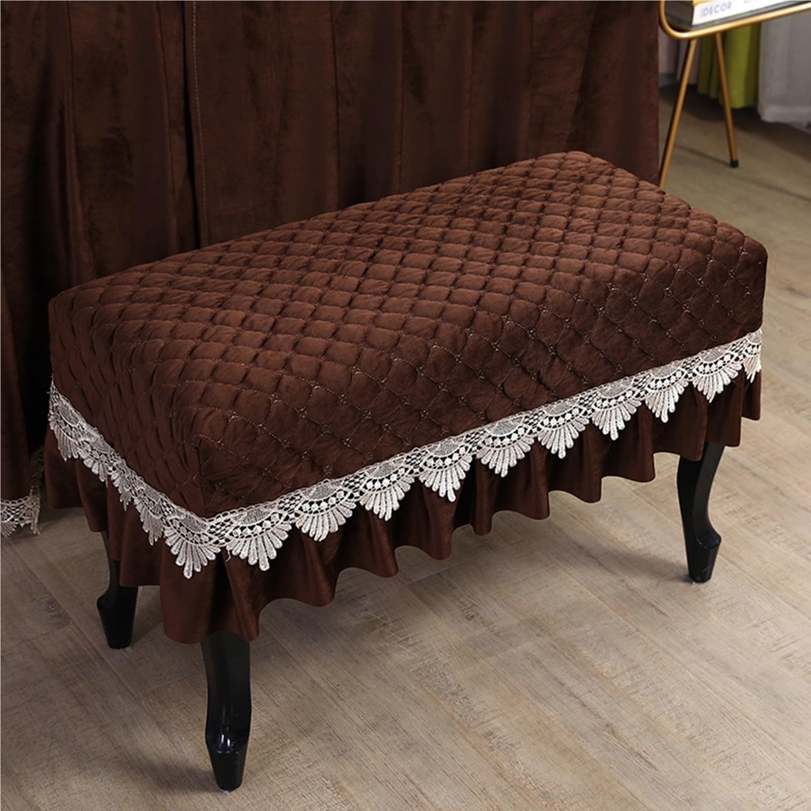 Vollständige Abdeckung Klaviere Staubschutzhüllen Klaviere wasserdicht Kratzfest Sonnenschutz for Klavierräume Ausbildungsschulen Konzertsäle(Double Stool-B3,Regular Size)