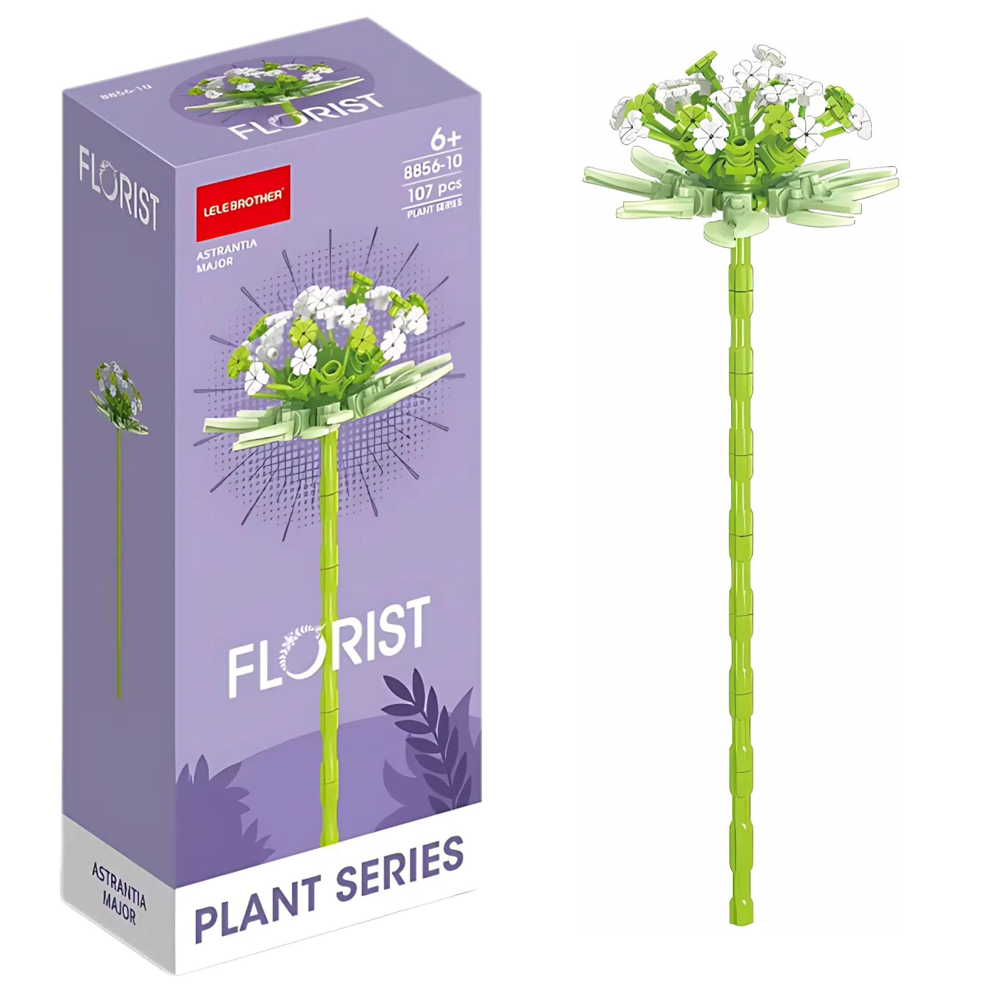 MONKEYTAIL Flower Building Blocks -Astrantia DIY Artificial Plant