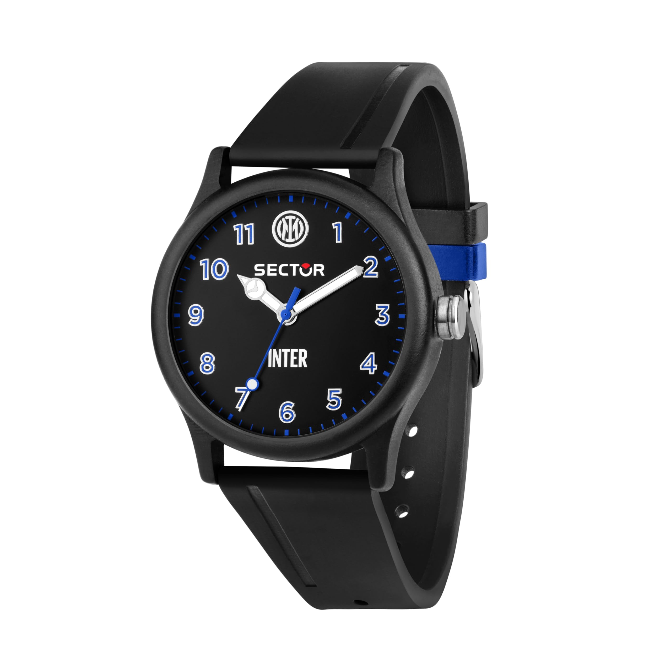 Sector No Limits Orologio Uomo, Solo tempo, Analogico, 41 mm, Collezione EX-Q - INTER Special Edition