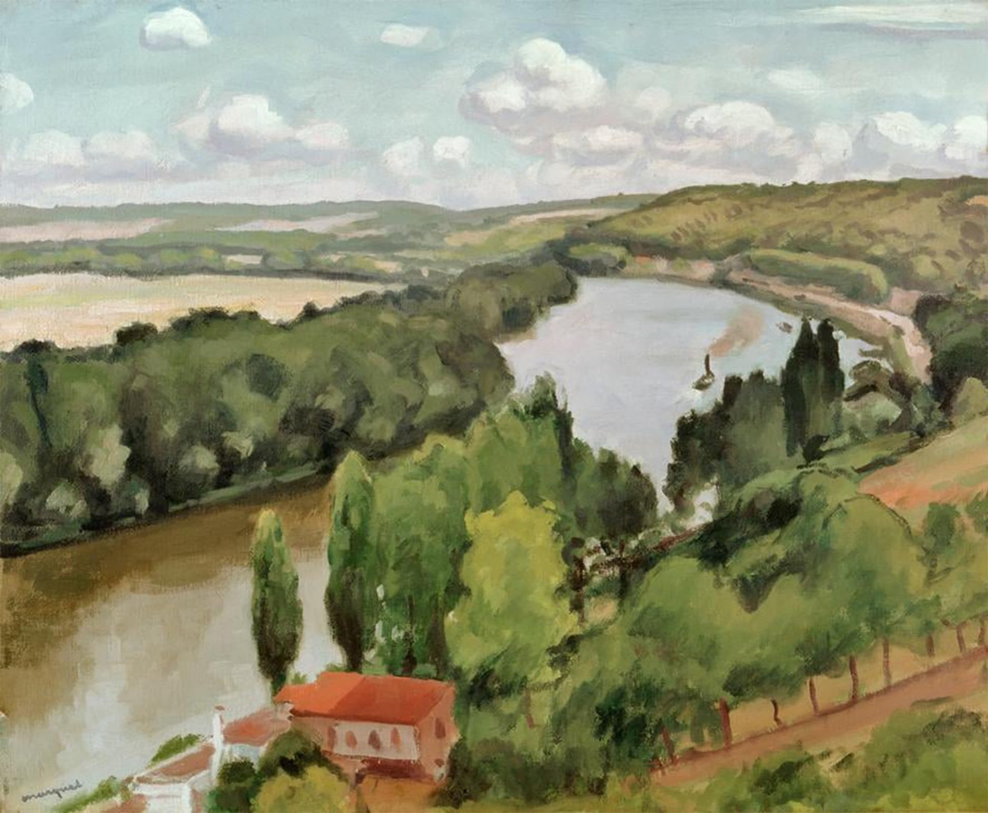 POSTERIIk Famous Animal Posters Vintage Picture Paysage by Albert Marquet Modern Wall Decor for Home Decor 60x90cm