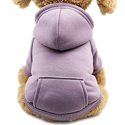 Idepet Perro Gato Sudadera con Capucha Mascota Cálido Abrigo de Invierno Ropa de algodón para Perros…