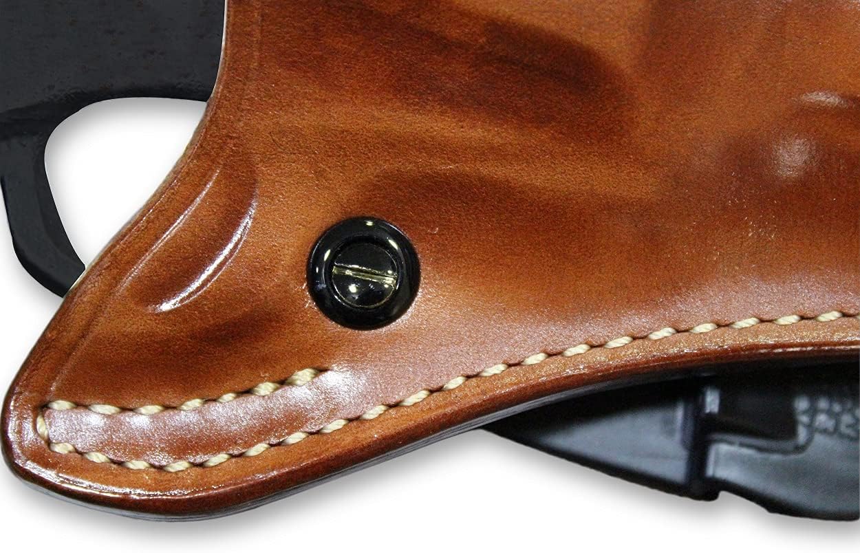 Masc Leather OWB Paddle Holster Open Top Fits, 1873 Cattleman 45C 3.5-inch, Right Hand Draw, Brown Color #1836#