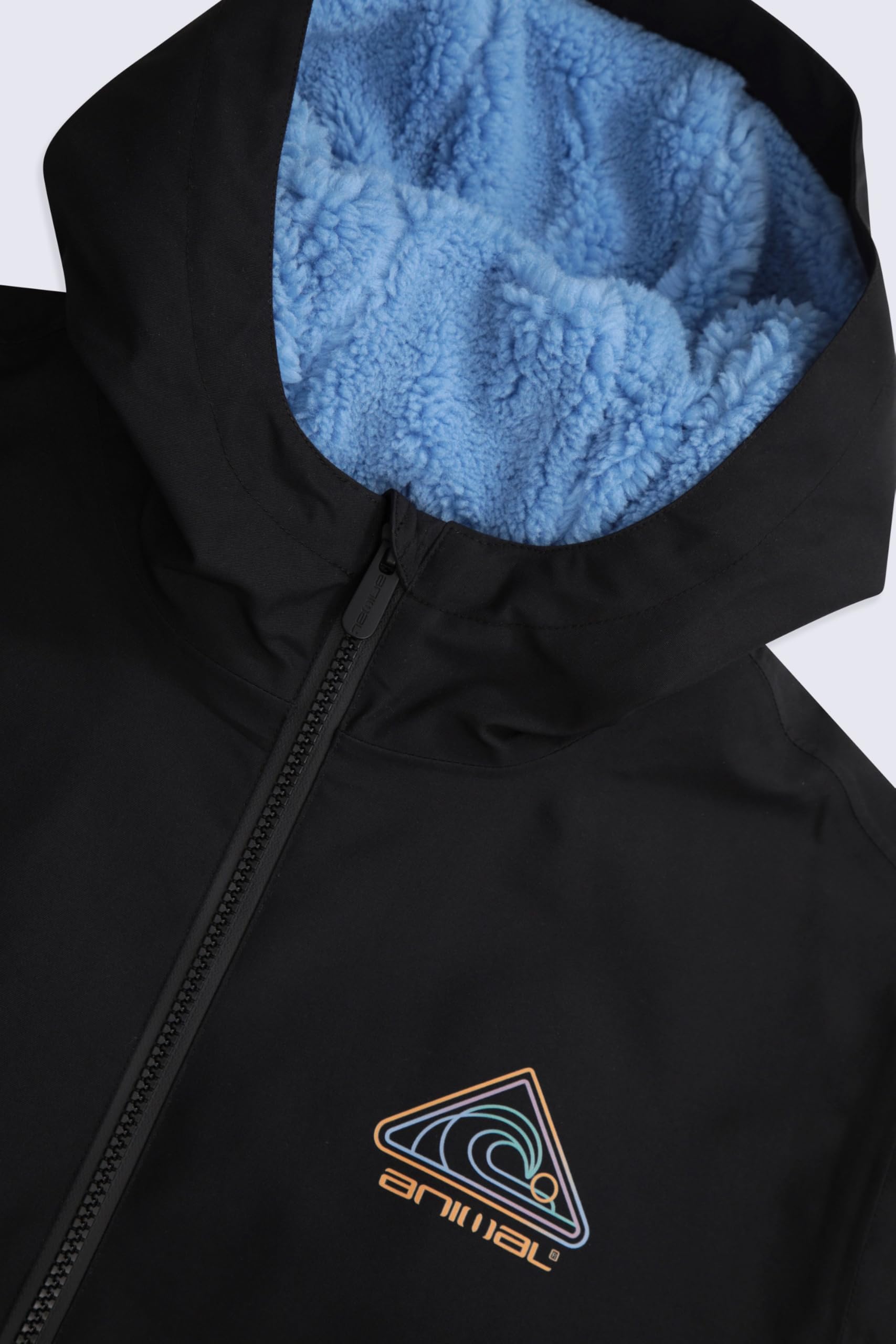 Animal Misty Parka de plage imperméable pour enfants – Sans PFC – Chaude et confortable – Pour garçons et filles – Idéale pour le printemps, l'été, la plage, les vacances, la natation et la piscine