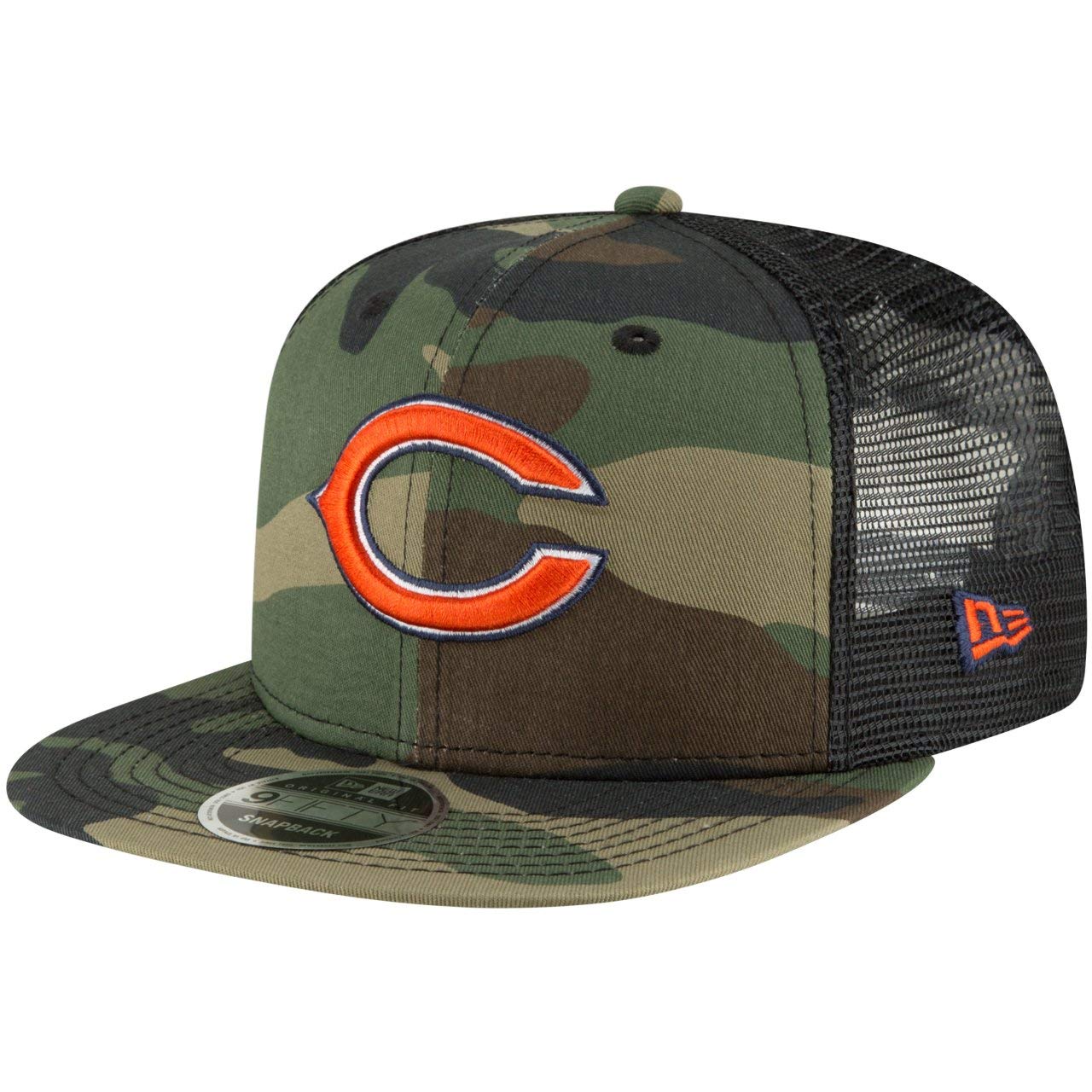 New Era Men's Wood Camo 9Fifty Mesh Snapback Cap Chicago Bears