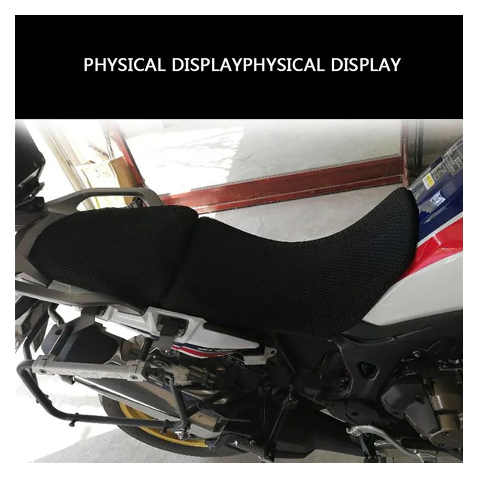 Coprisella Coprisedile Cuscino Moto Per Hond&a CRF1000L | Coprisedile Con Cuscino Protettivo Per Moto Per Hond&a CRF1000L AFRICA TWIN ADVENTURE Coprisedile