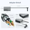 Dual Port Ethernet Adapter for Starlink Gen 2, for Starlink V2 Ethernet Dongles RJ45 Interface Wired Extenders