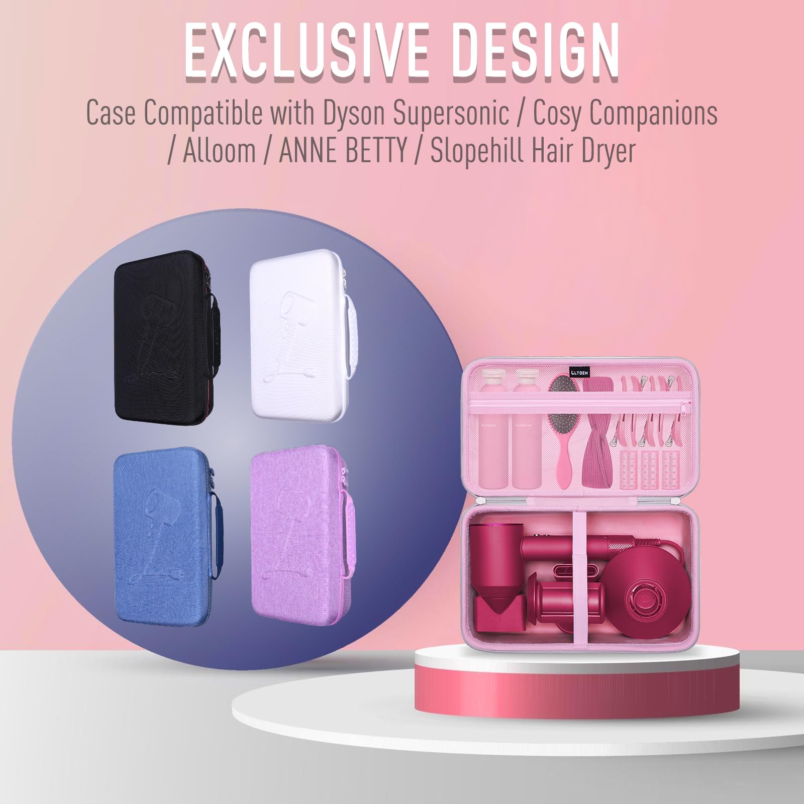 Amazon.com: L LTGEM Hair Dryer Case Compatible with Dyson