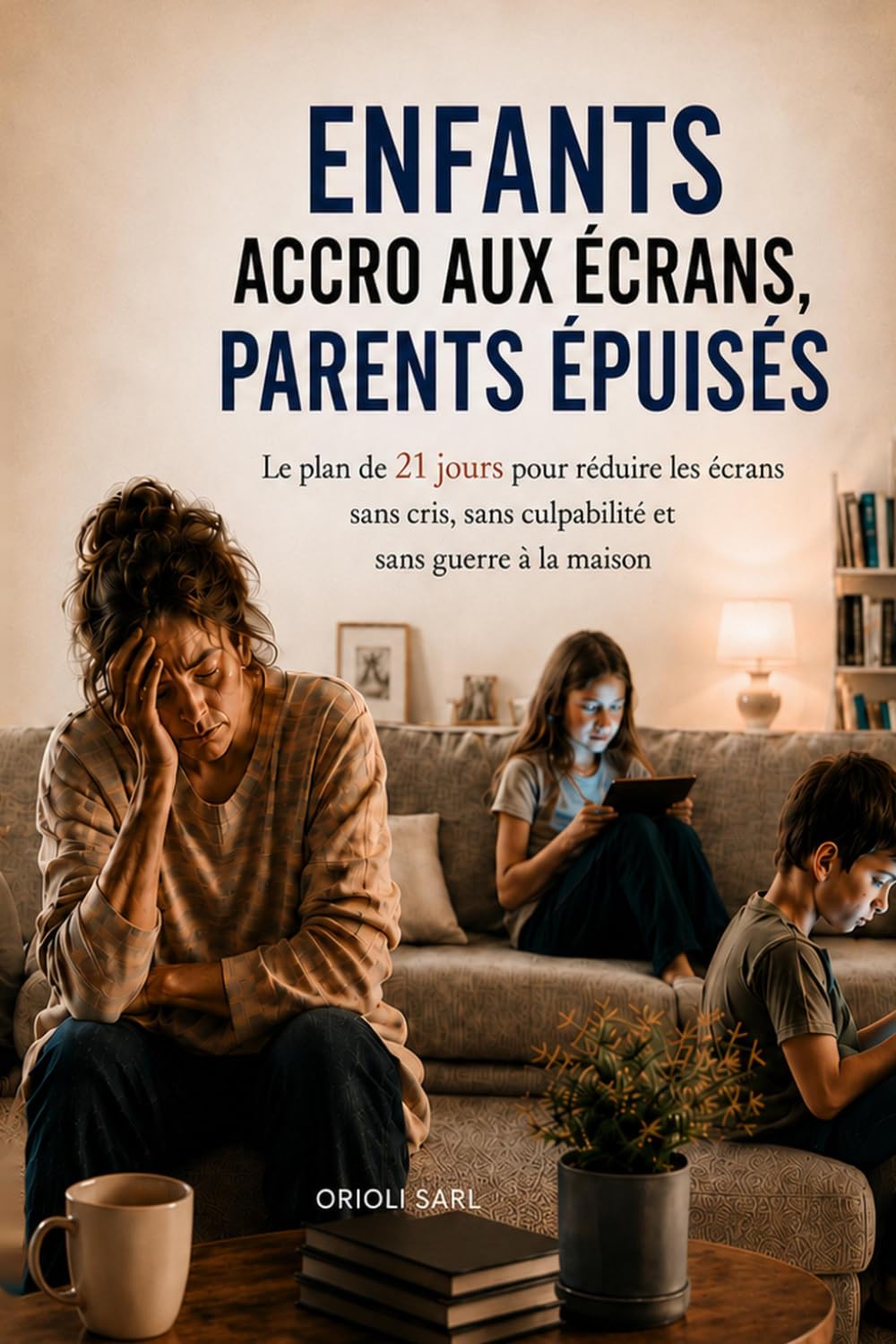 Enfants accro aux écrans, parents épuisés: Le plan de 21 jours pour réduire les écrans sans cris, sans culpabilité et sans guerre à la maison