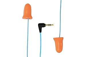 Plugfones Basic: Advanced Comfort Noise-Reducing Earplugs and Earbuds