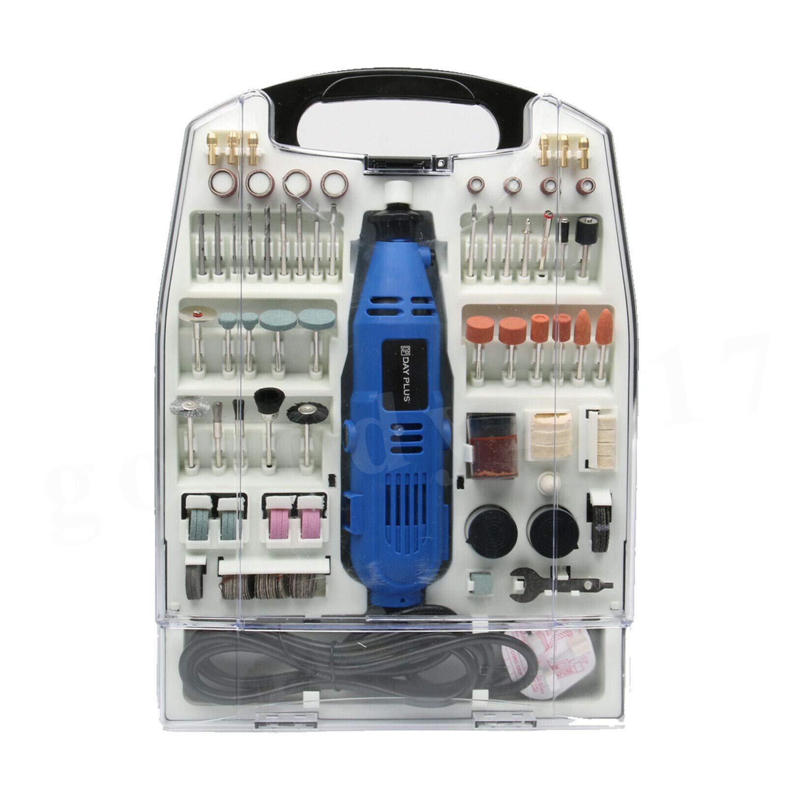 234Pc Accessory Set Rotary Multi Tool Drill 135W Corded 10000-32000RPM Multi Purpose Rotary Power Tool 6 Variable Speed Used for Cutting and Crafting, as a Sander, Grinder, Engraver & Polisher