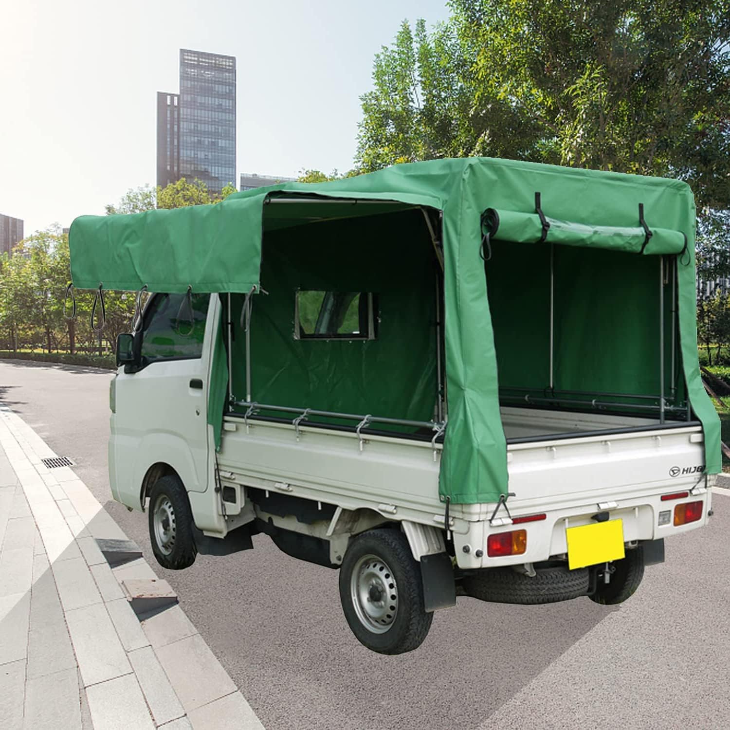 Amazon | Gulfmore 軽トラック 1.81x1.2x1.38m 幌 幌シートのみ 左右