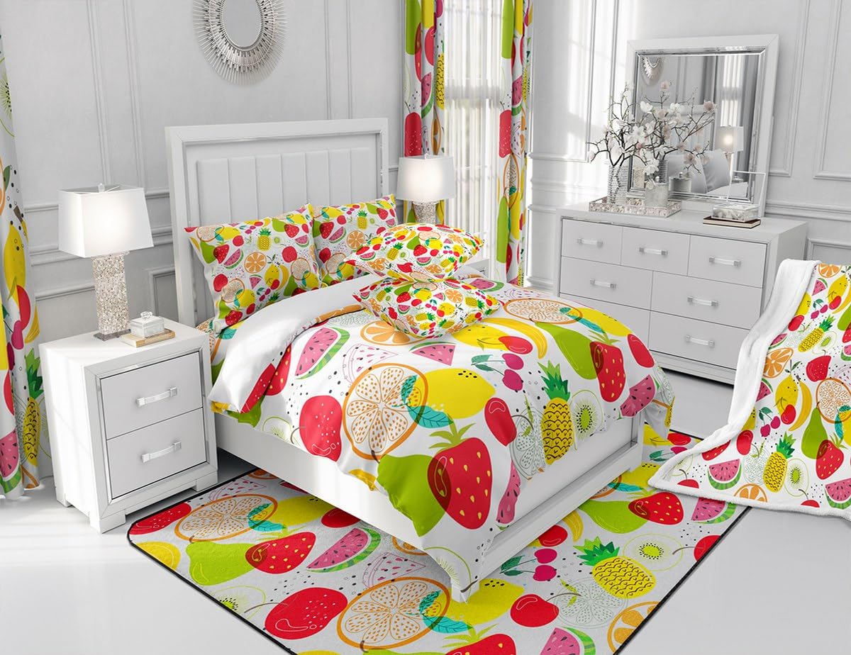 Feelyou Kinder-Bettwäsche Mit Süßen Ameisen – 3-teilig, Doppelbett, Weiche Mikrofaser