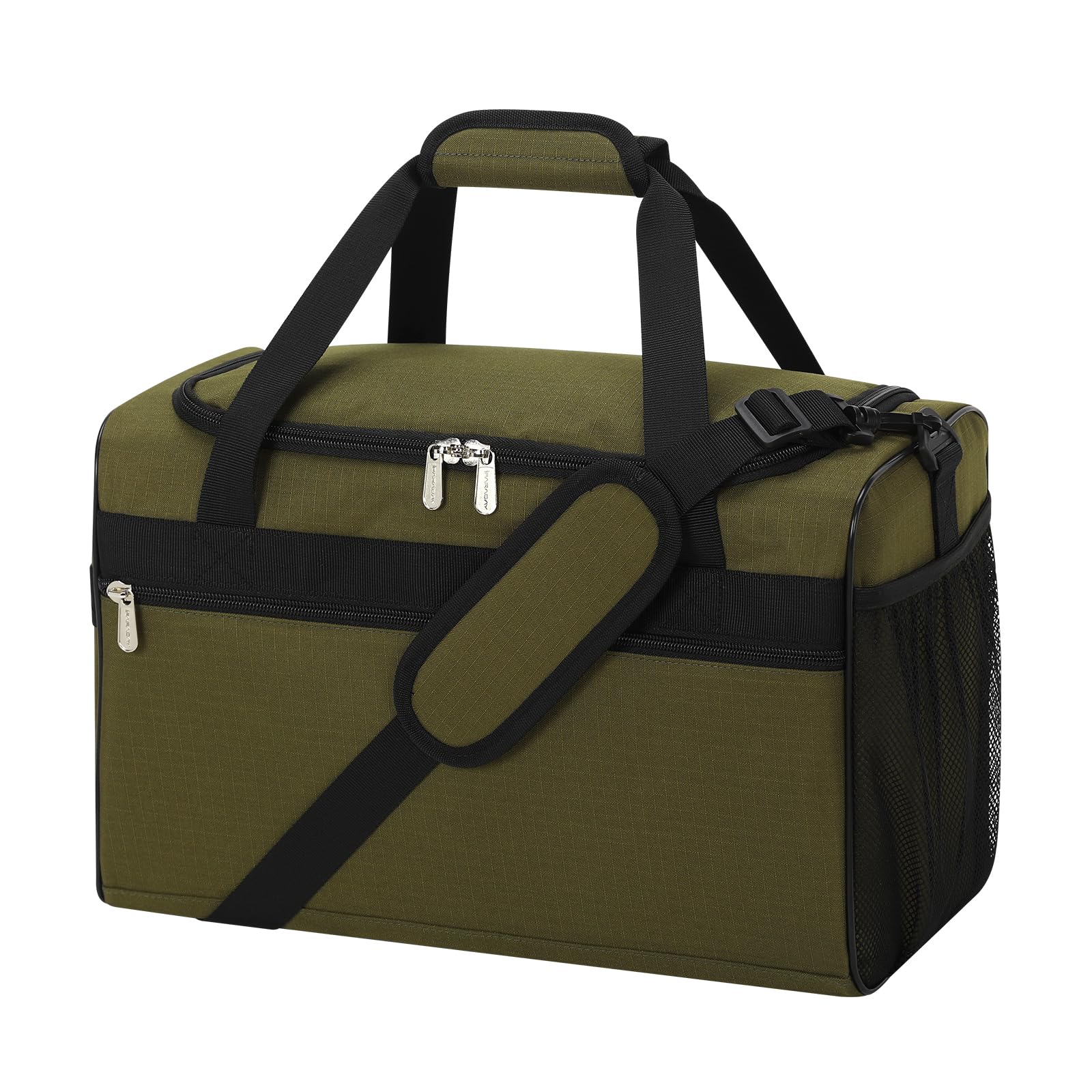 ZZY 20L Small Gym Bag Holdall - 40x30x20 Ryanair Cabin Bag, Underseat Carry On Travel Duffle, Sports Duffel Bag for Fitness, Travel, Workout (Olive Green) — image 1