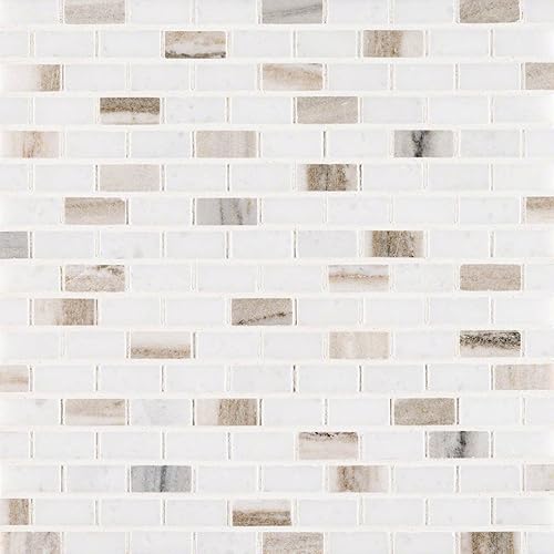 Palisandro Mini ladrillo pulido mármol mosaico