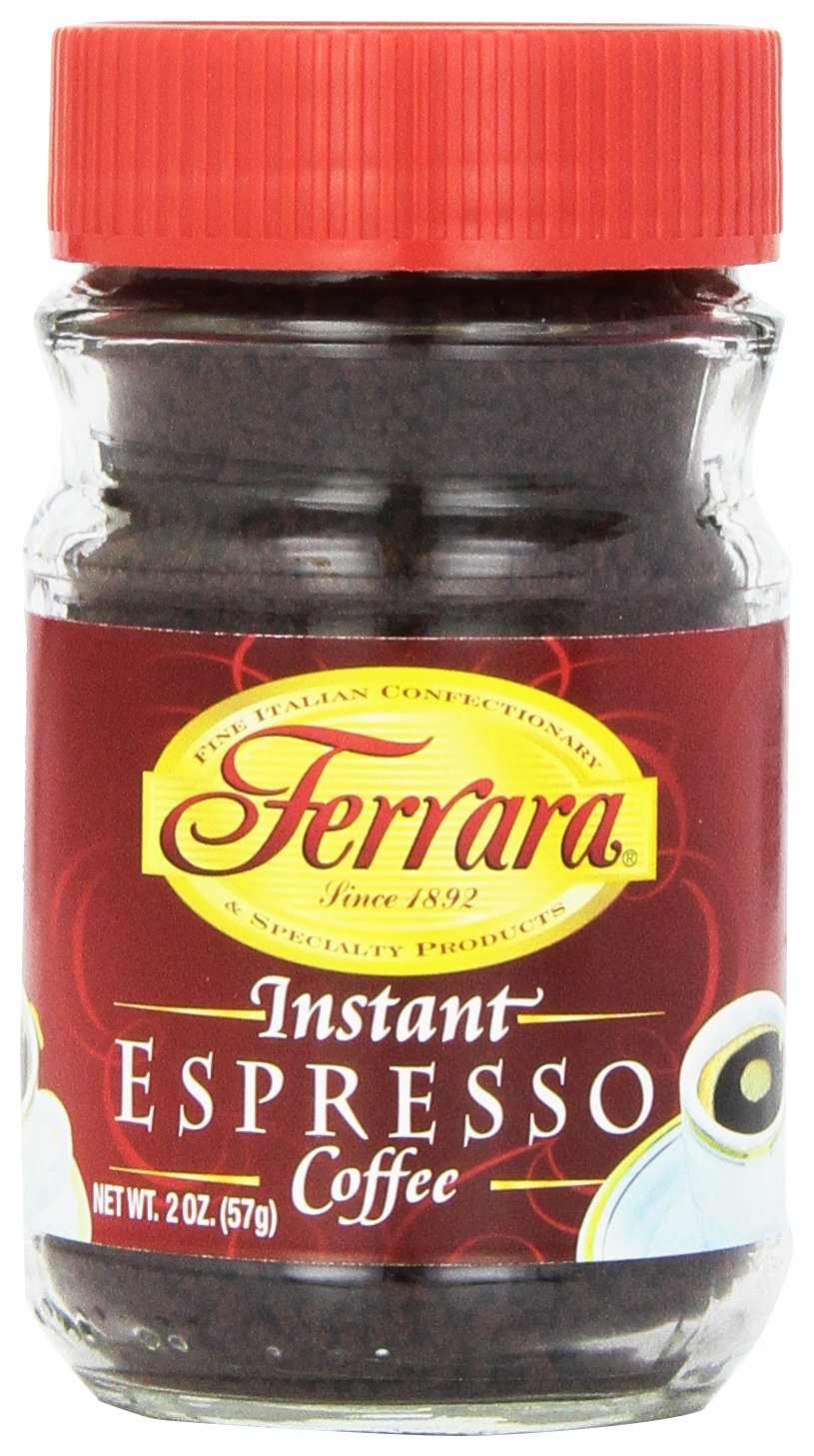 Ferrara Instant Espresso Coffee, 2 Ounce (Pack of 24) Coffee Substitutes
