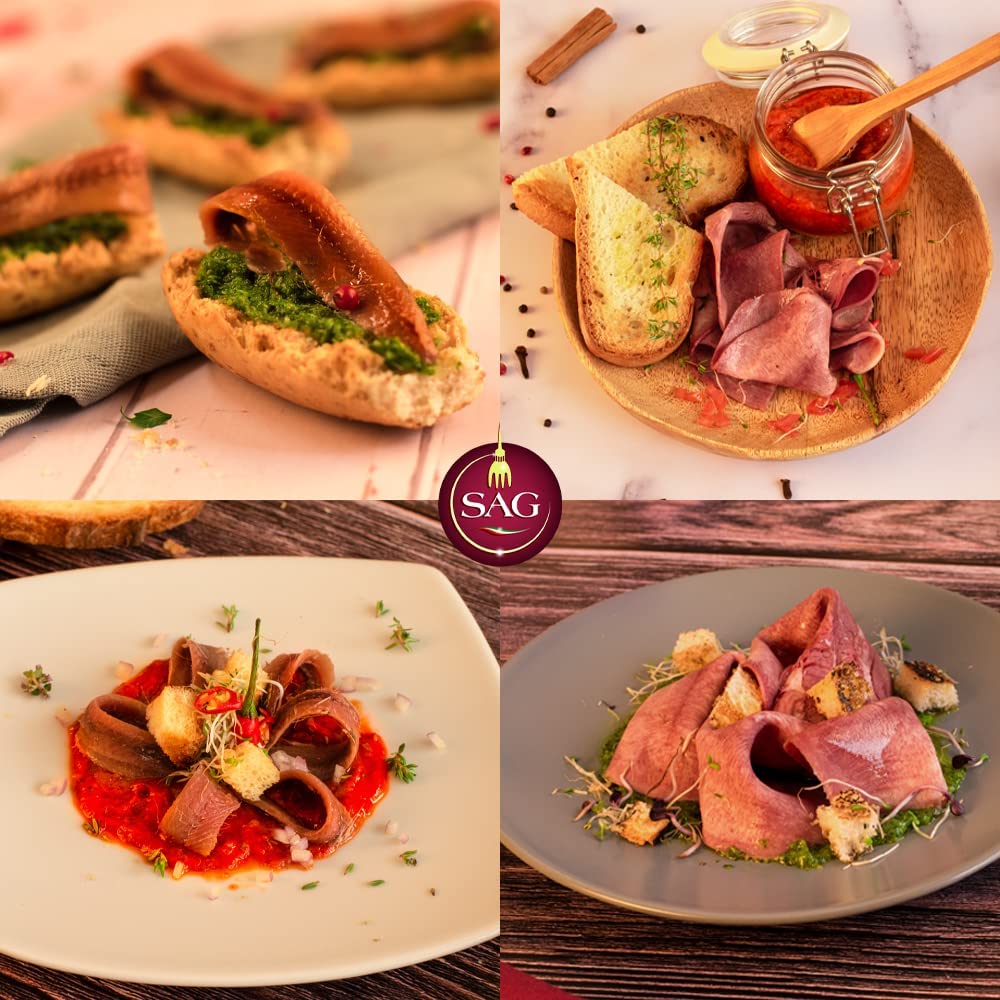 Cesto specialità gastronomiche piemontesi con acciughe e lingue di bovino (Confezione 4 pz. da Kg) – SAG –