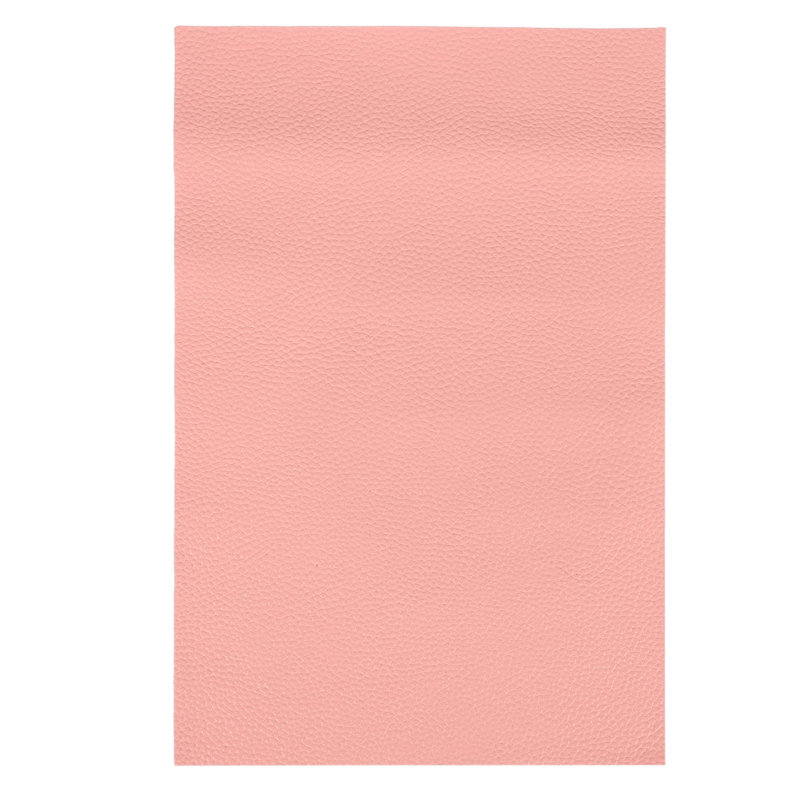 Feuille de cuir pleine fleur 60 x 40 cm rose pour loisirs créatifs