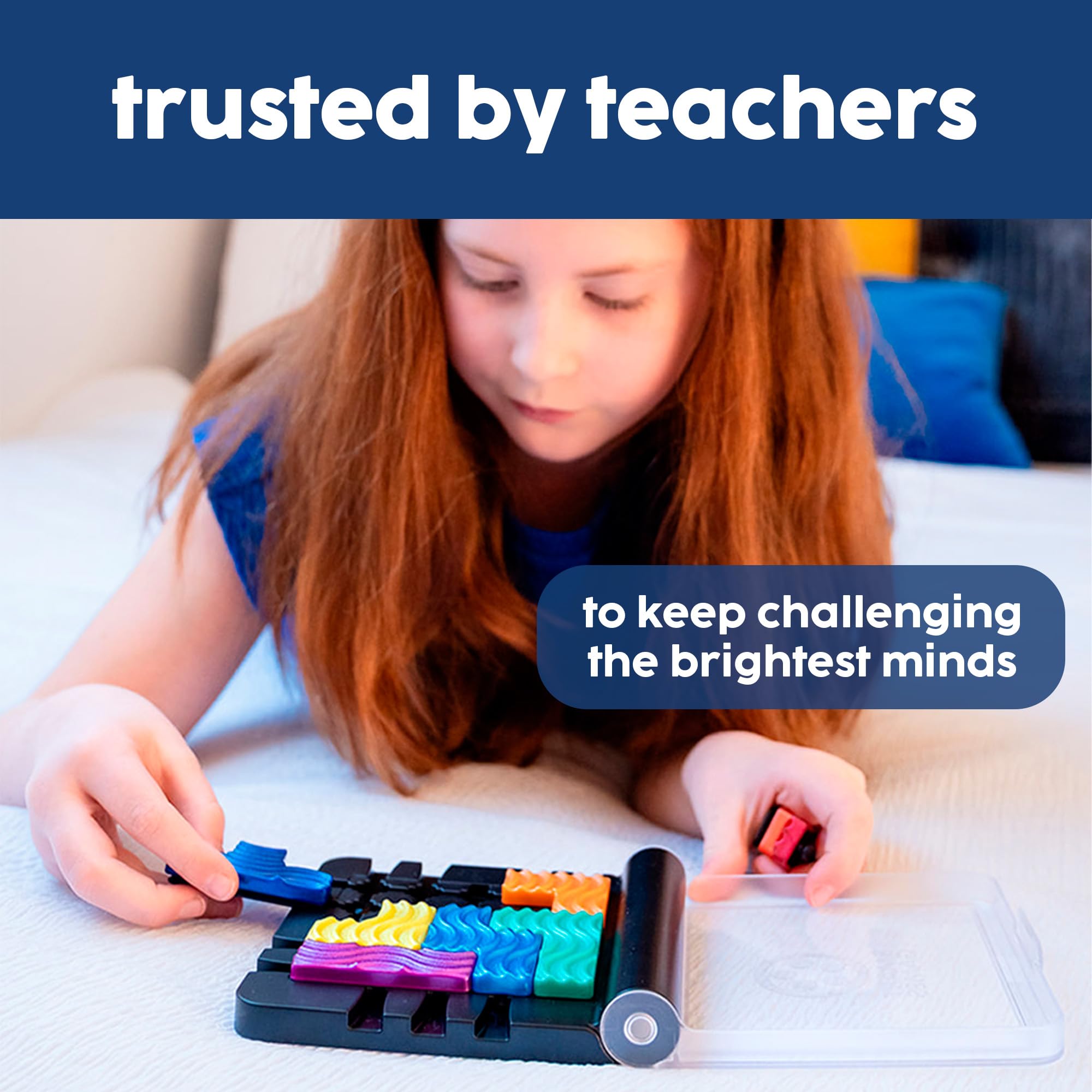 Smart Games - IQ Flow | Puzzle Bambini E Puzzle Adulti | Giochi Bambini 8 Anni O Più | Giochi Da Tavolo con 120 Sfide | Regalo Bambino 8 Anni O Più per 1 Giocatore