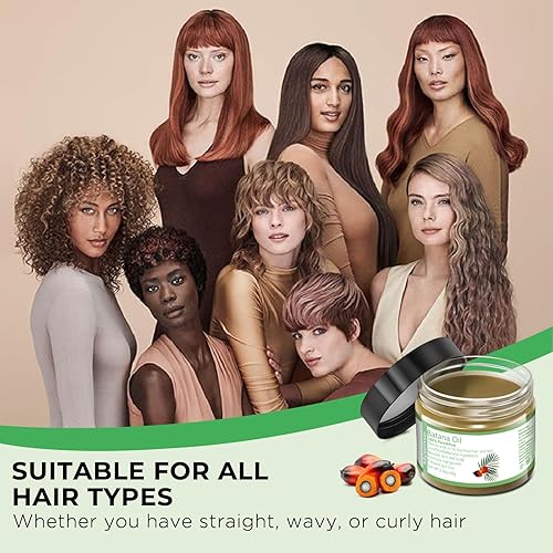 Miniatura 7 de Mysense Aceite de batana crudo para el crecimiento del cabello, 100% natural puro y sin refinar, aceite de Dr. Sebi, cuidado del cuero cabelludo